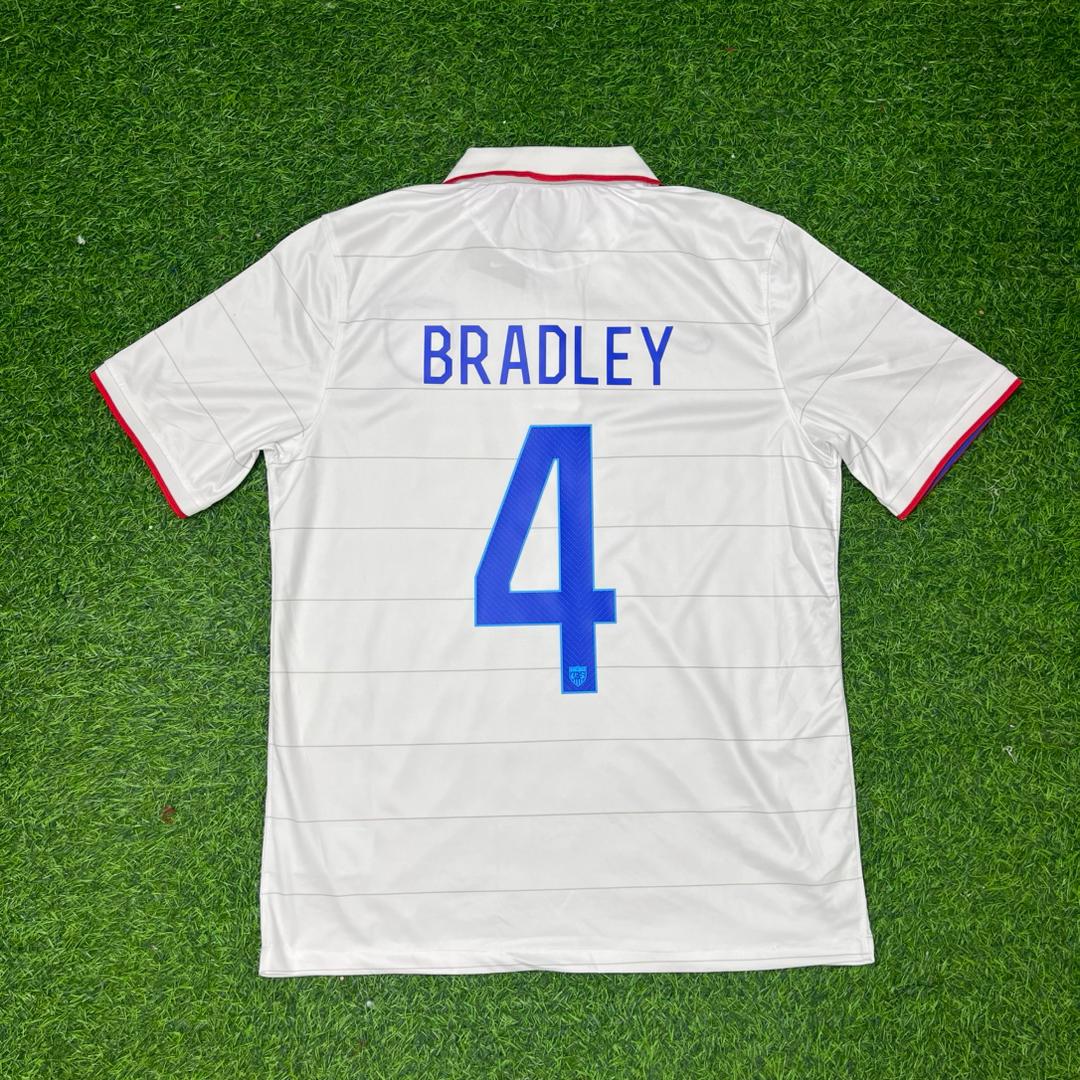 USA USMNT World Cup 2014 Michael Bradley White Football Jersey Kit