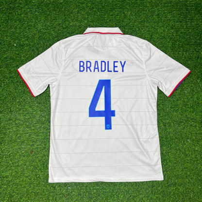 USA USMNT World Cup 2014 Michael Bradley White Football Jersey Kit