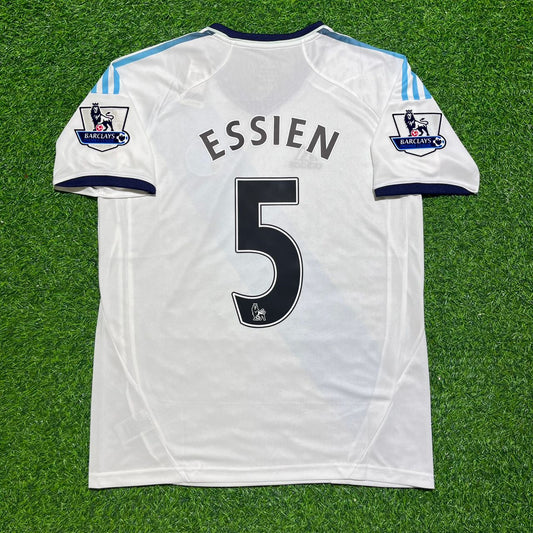 Michael Essien Chelsea 2012-2013 Retro White Football Jersey Kit