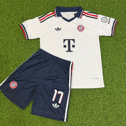 Michael Olise 17 Bayern Munchen 2027 Away Kids Football Jersey