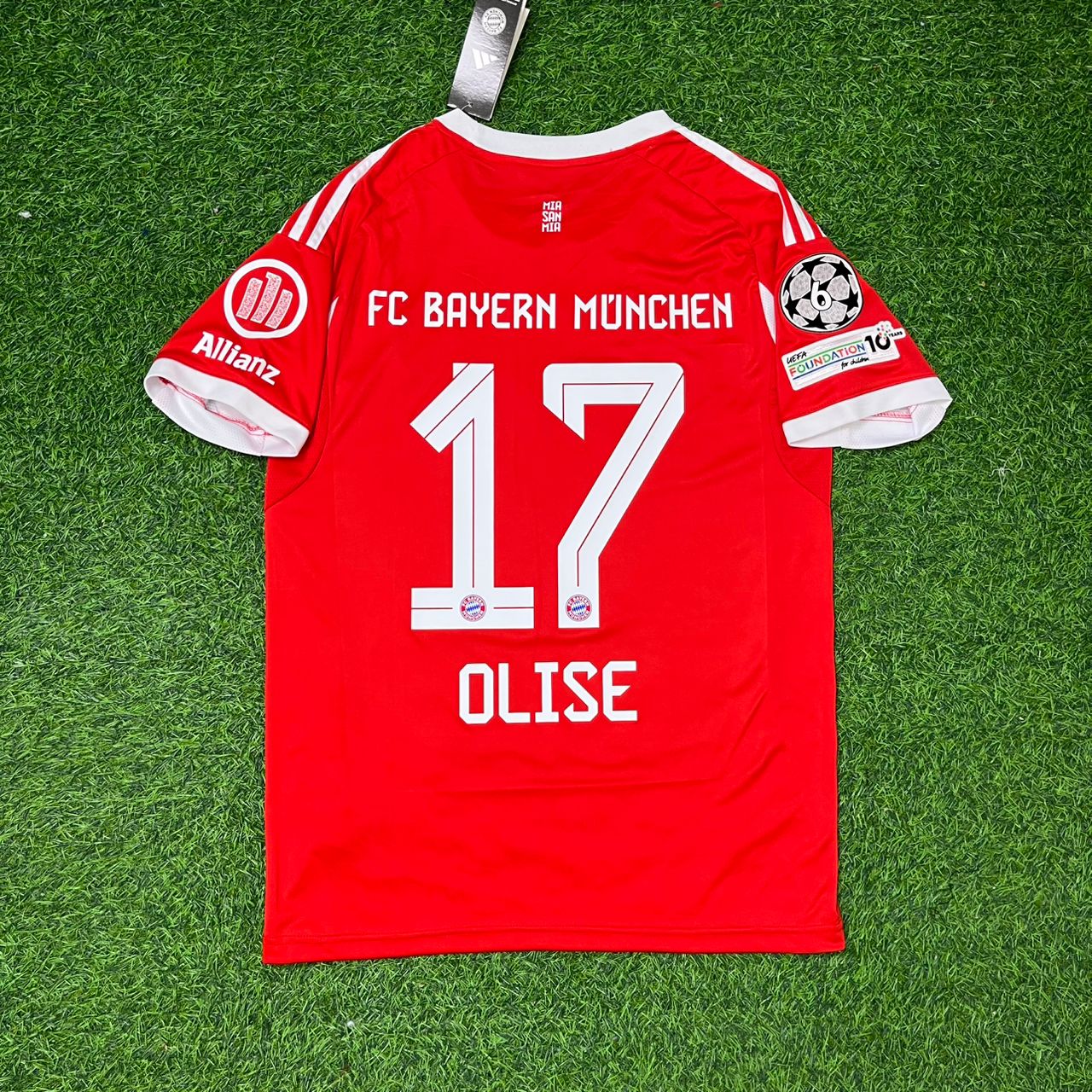 Michael Olise Bayern Munich 2026 Champions League Football Jersey Kit