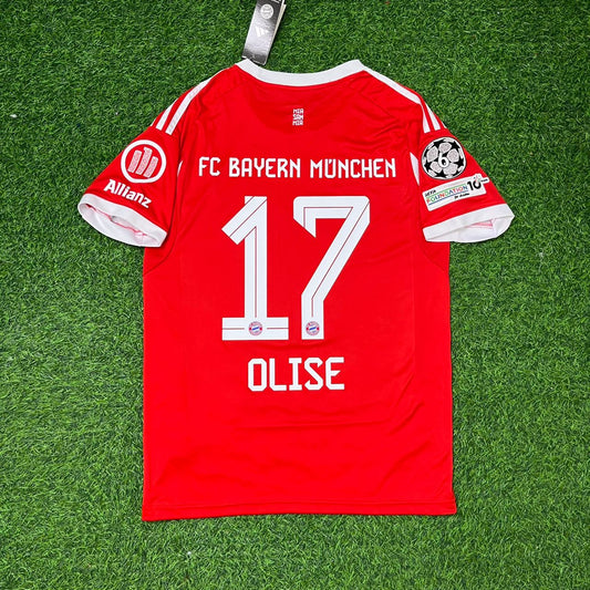 Michael Olise Bayern Munich 2026 Champions League Football Jersey Kit