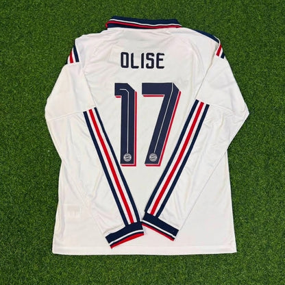 Michael Olise 17 Bayern Munchen 2027 Away Long Sleeve Football Jersey