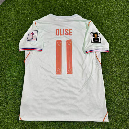 France World Cup 2026 Michael Olise #11 Kids Away Football Jersey