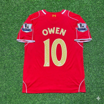Michael Owen #10 Liverpool Special Retro Football Jersey