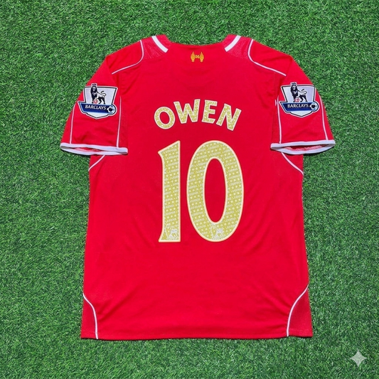 Michael Owen #10 Liverpool Special Retro Football Jersey