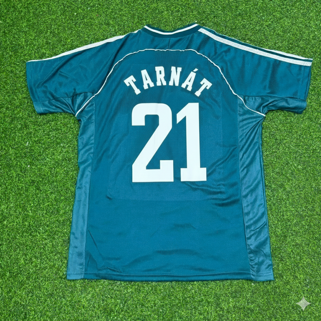 Germany World Cup 1998 Michael Tarnat Away Retro Football Jersey