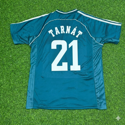 Germany World Cup 1998 Michael Tarnat Away Retro Football Jersey
