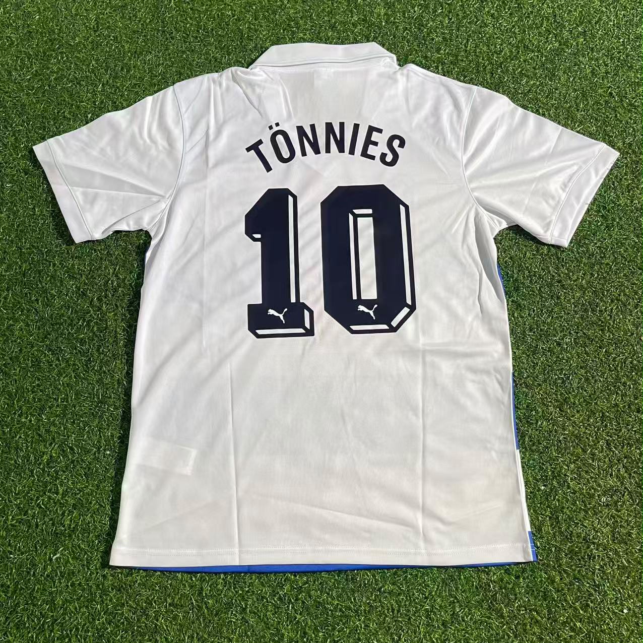Michael Tönnies MSV Duisburg 1990 Heim Retro Fussballtrikot Jersey