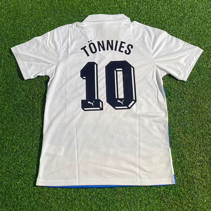 Michael Tönnies MSV Duisburg 1990 Heim Retro Fussballtrikot Jersey