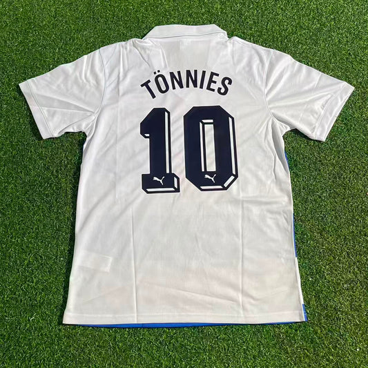 Michael Tönnies MSV Duisburg 1990 Heim Retro Fussballtrikot Jersey