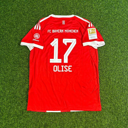 Michael Olise Bayern Munich 2026 Bundesliga Champions Football Jersey Kit