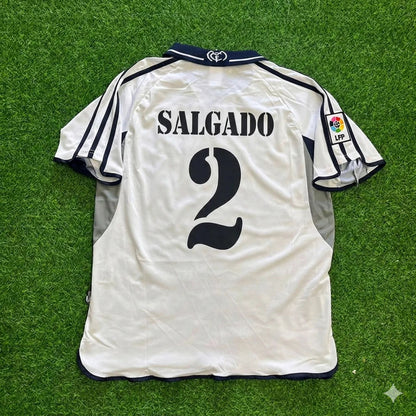 Michel Salgado 2- Real Madrid 2000 Retro Football Jersey