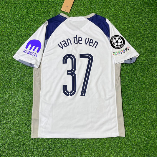 Micky van de Ven Tottenham Home White 2026 Football Jersey