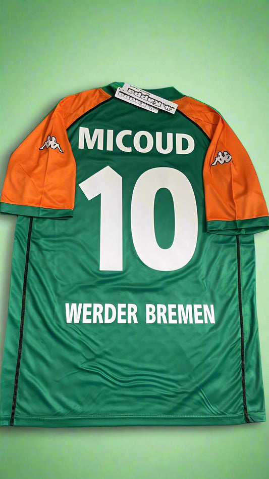 Johan Micoud Werder Bremen 2003-2004 Heimtrikot | Retro Kit | Trikot