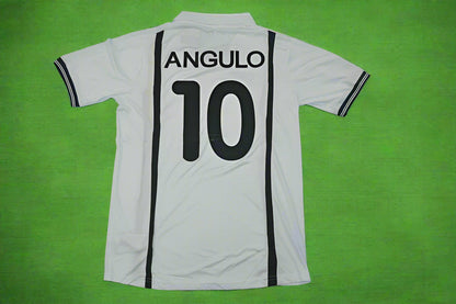 Miguel Angel Angulo Valencia 2001 Milano Champions Final Retro Football Jersey Kit