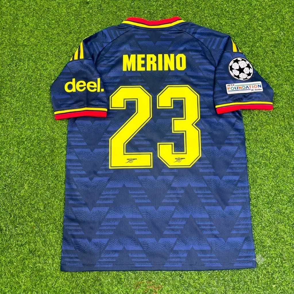 Mikel Merino Arsenal Away 2027 Football Jersey Kit Soccer