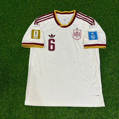 Spain World Cup 2026 Mikel Merino #6 Away Football Jersey