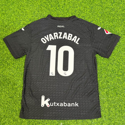 Mikel Oyarzabal Real Sociedad 2027 Away Black Kids Football Jersey