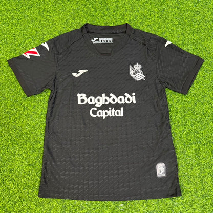 Mikel Oyarzabal Real Sociedad 2027 Away Black Football Jersey