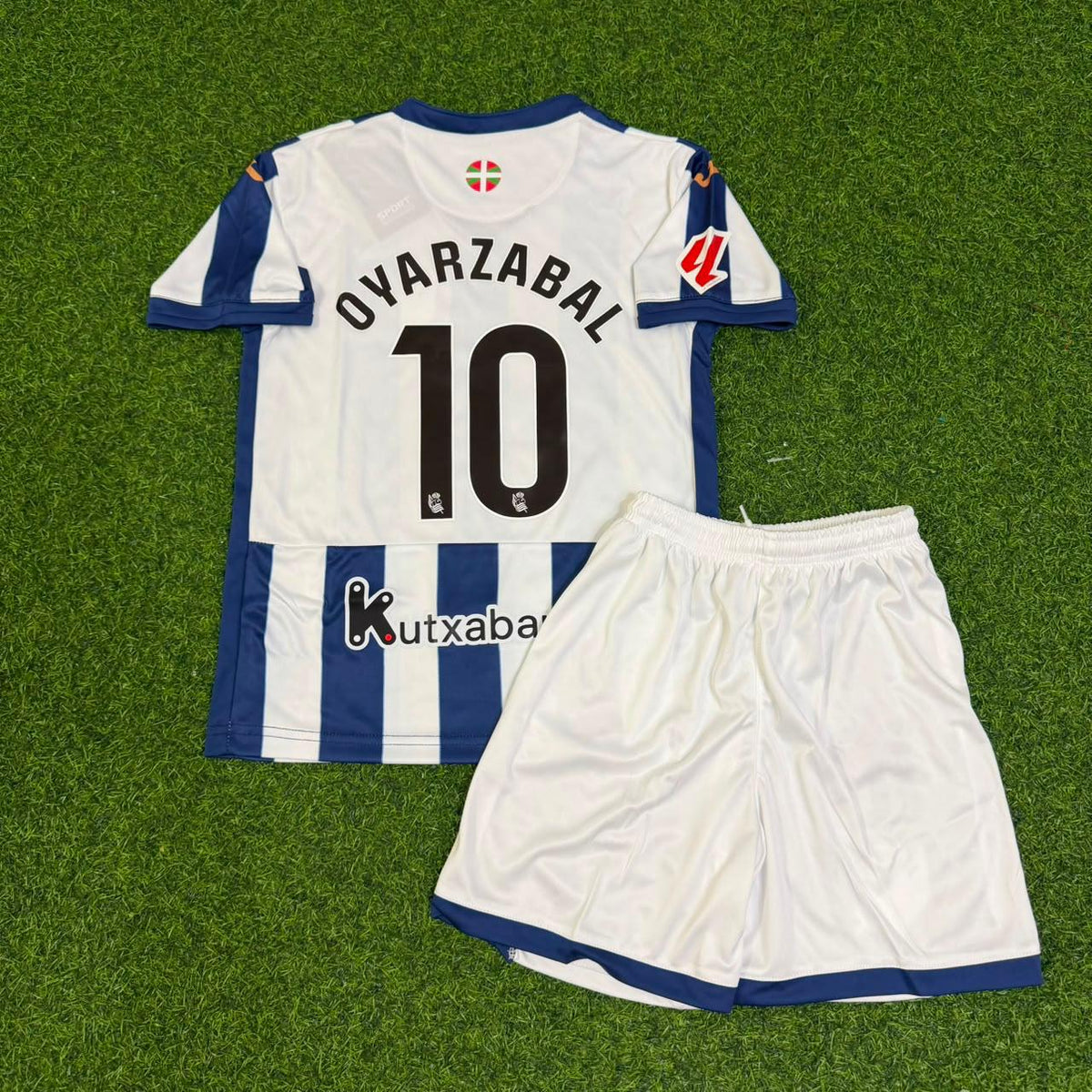 Mikel Oyarzabal Real Sociedad 2027 Home Kids Football Jersey