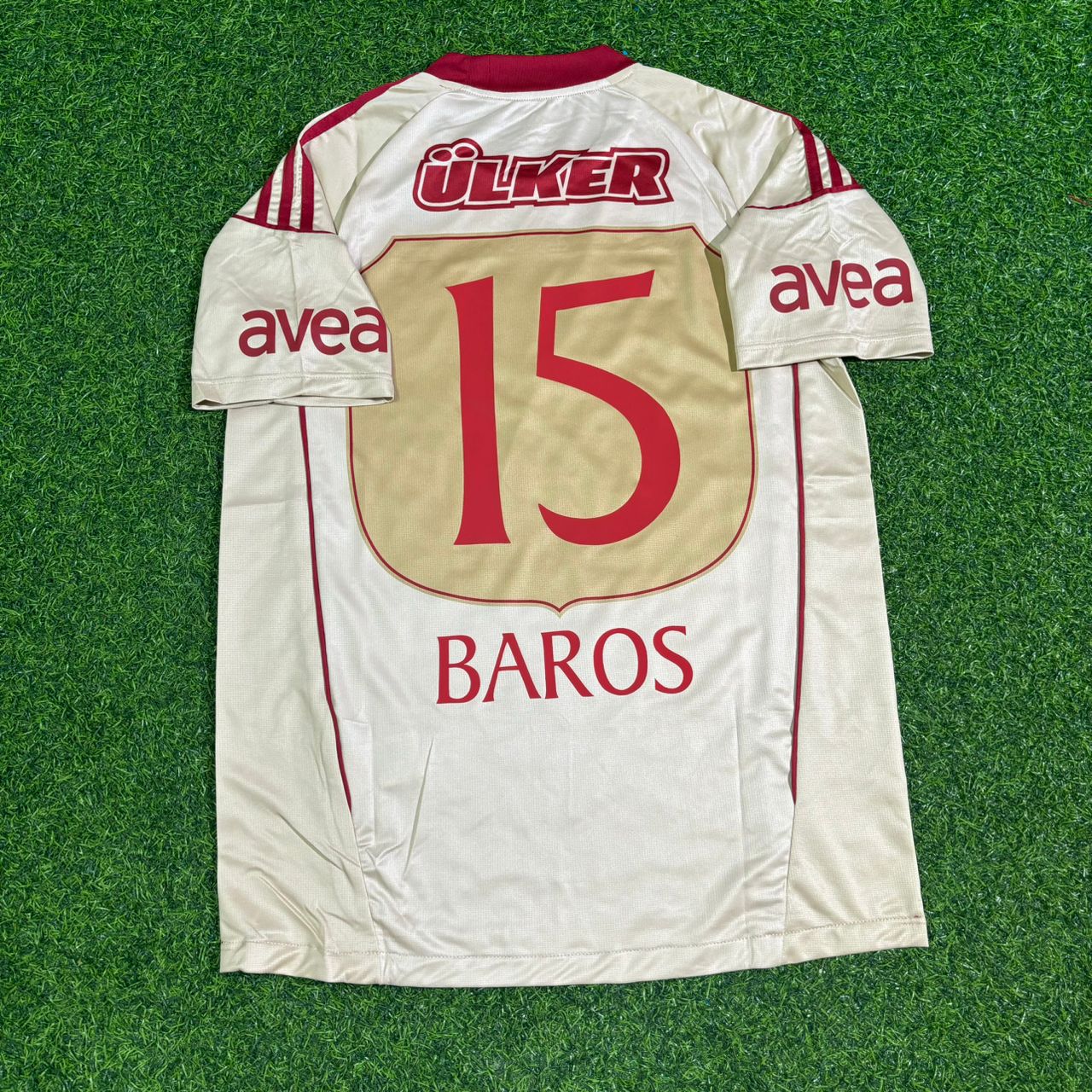 Milan Baroš Galatasaray 2010-2011 Retro Football Jersey Kit