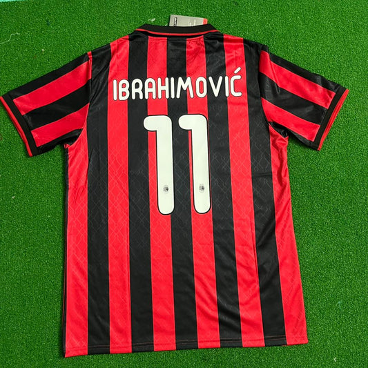 Milan Zlatan Ibrahimovic Retro Soccer Jersey Trikot Soccer Kit