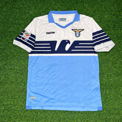 Miroslav Klose #11 Lazio White Blue Retro Home Football Jersey Kit