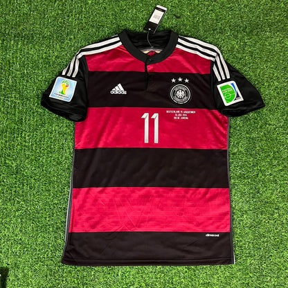 Miroslav Klose Germany 2014 World Cup Retro Football Jersey Kit