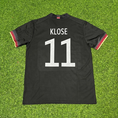 Miroslav Klose #11 Germany Black Retro Football Jersey Paradise Edition