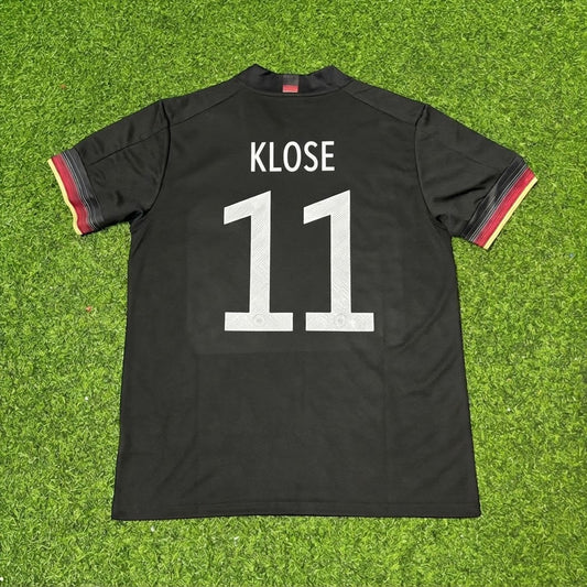 Miroslav Klose #11 Germany Black Retro Football Jersey Paradise Edition