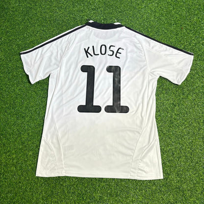 Germany EURO 2008 Miroslav Klose Retro Football Jersey Kit