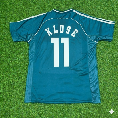 Miroslav Klose Germany Away Retro Football Jersey Kit