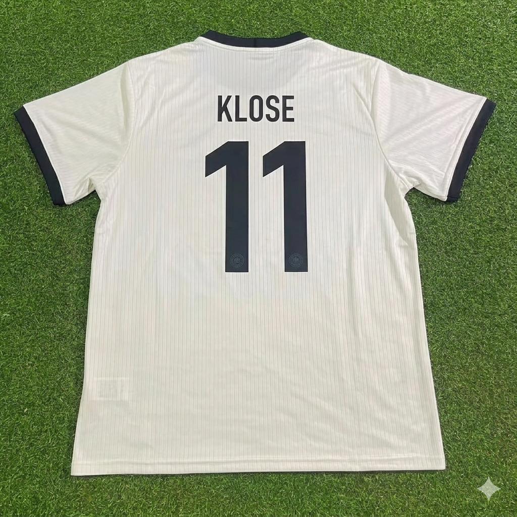Miroslav Klose Germany Deutschland 125 Year Special White Football Jersey Paradise Edition