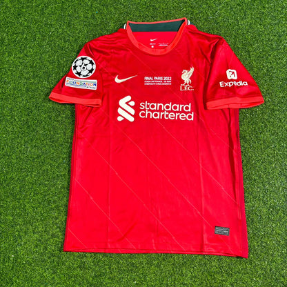 Trent Alexander-Armold #66 Liverpool 2022 Champions League Final Home Retro Football Jersey Kit