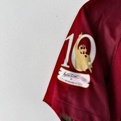 Mohamed Salah AS Roma 2016 2017 Retro Football Jersey Kit