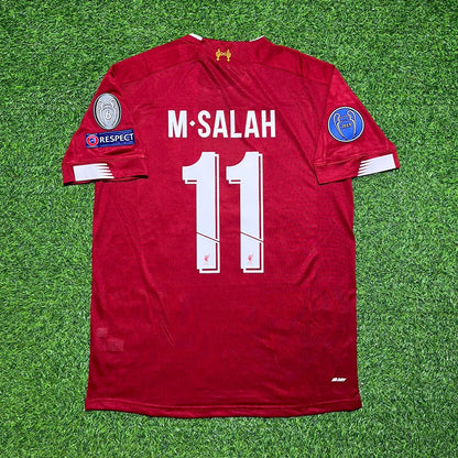 Mohamed Salah Liverpool 2019-2020 Retro Football Jersey Kit