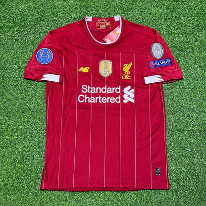 Mohamed Salah Liverpool 2019-2020 Retro Football Jersey Kit