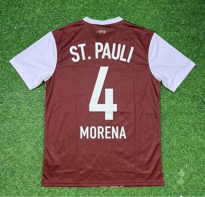 Fabio Morena FC St. Pauli Auswärts Special Retro Football Jersey