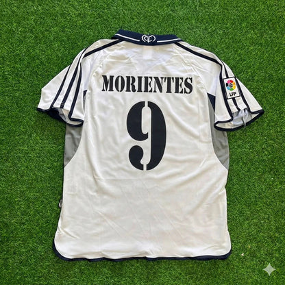 Fernando Morientes 9 - Real Madrid 2000 Retro Football Jersey