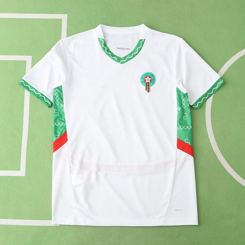 Morocco Away African Cup 2025 Season Football Jersey Kit