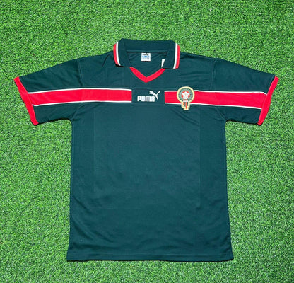 Morocco 1998 Home Season Retro Football Jersey Kit