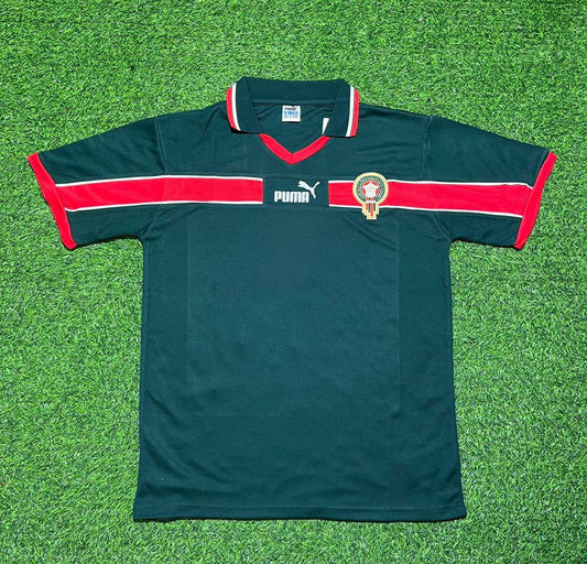 Morocco 1998 Home Season Retro Football Jersey Kit