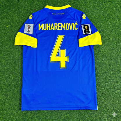Bosnia and Herzegovina World Cup 2026 Tarik Muharemović Home Football Jersey