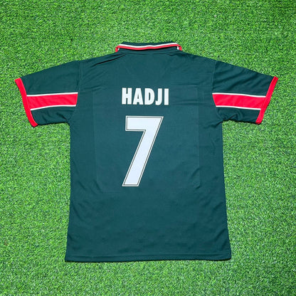 Mustapha Hadji Morocco 1998 Home Season Retro Football Jersey Kit