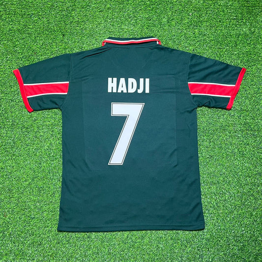 Mustapha Hadji Morocco 1998 Home Season Retro Football Jersey Kit