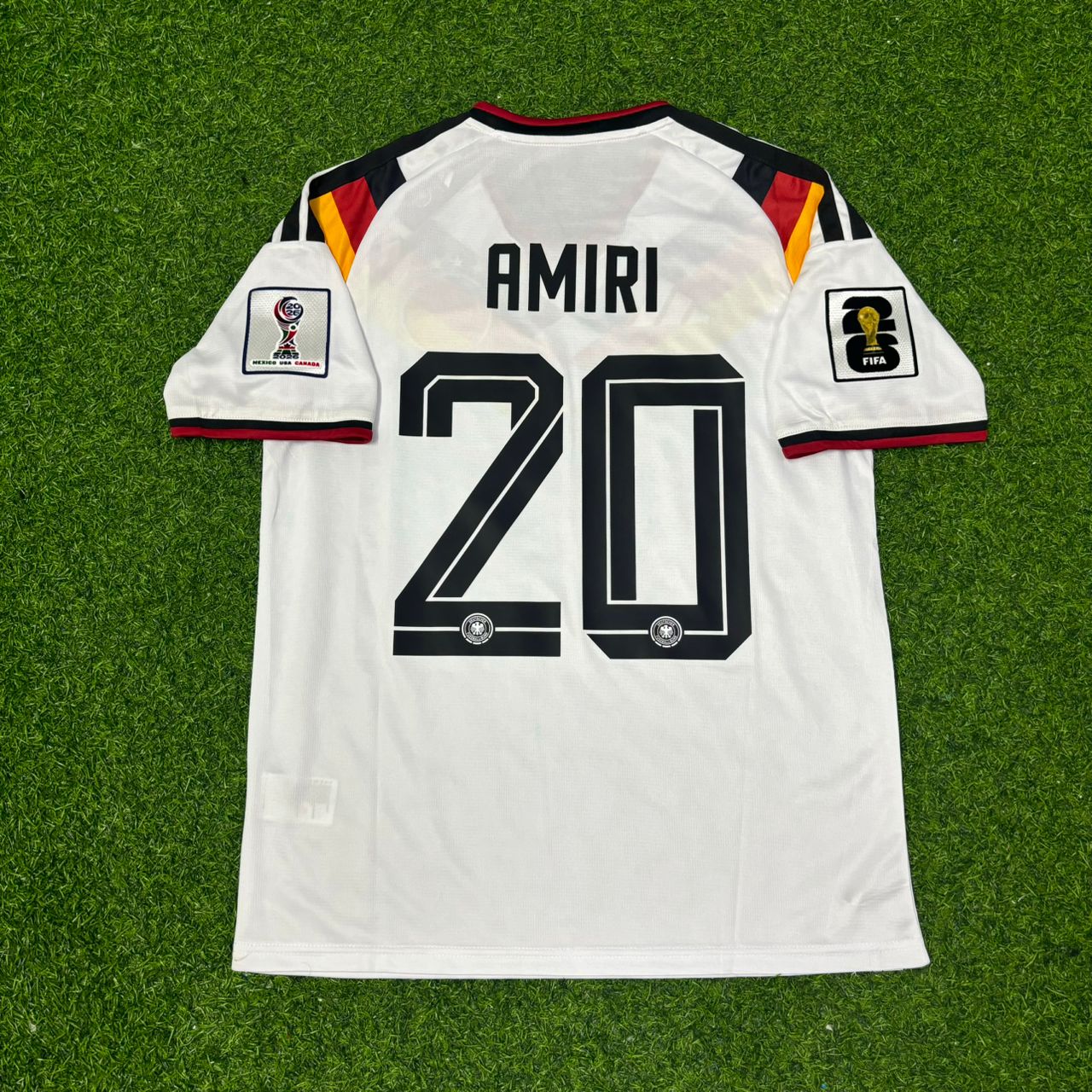 Germany World Cup 2026 Nadiem Amiri Home Football Jersey