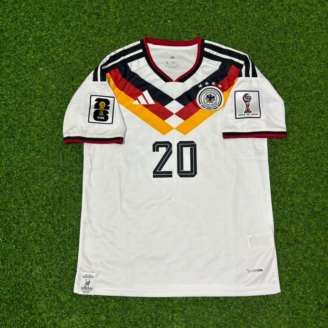 Germany World Cup 2026 Nadiem Amiri Home Football Jersey