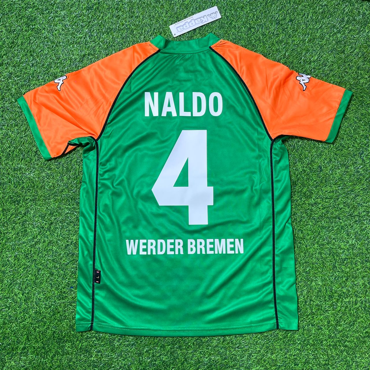 Naldo Werder Bremen Retro Heimtrikot Retro Kit