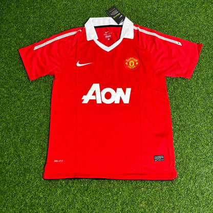 Luis Nani Manchester United 2010/2011 Retro Home Football Jersey Kit
